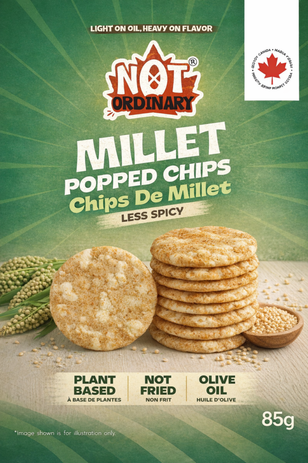 Millet Popped Chips - Smokey Chipotle (Pack of 16) x85g