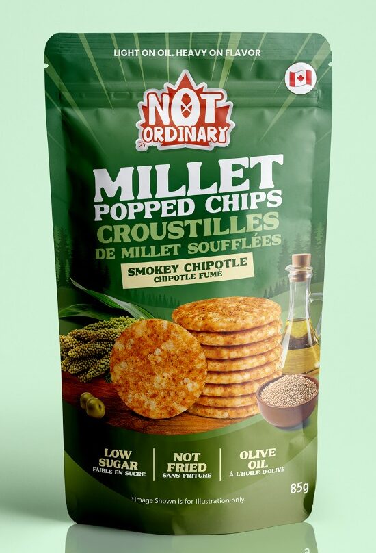 Millet Popped Chips - Smokey Chipotle (Pack of 14) x85g
